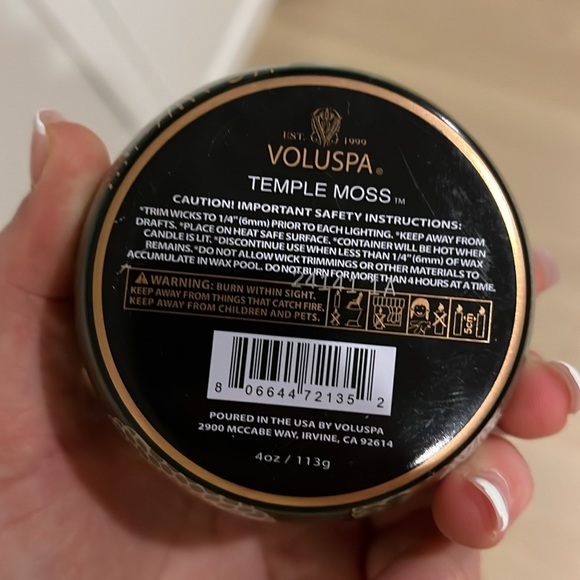 Brand New Voluspa “Temple Moss” - Picture 3 of 3